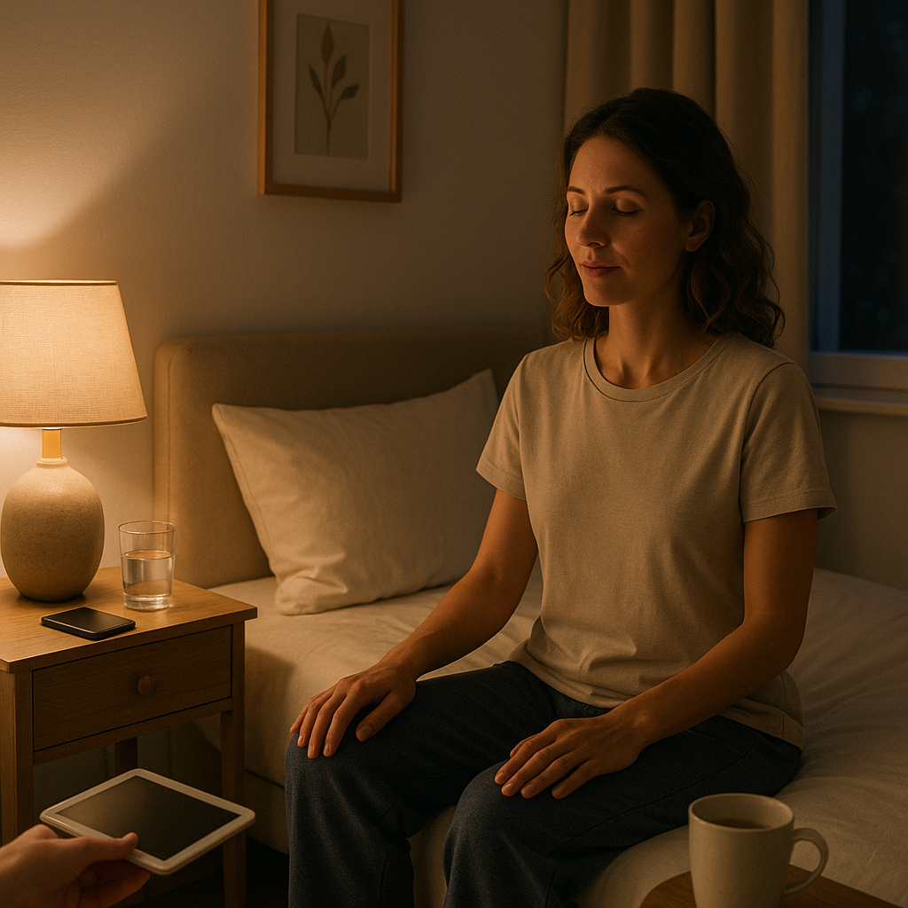 Jak zbudować 30‑minutową rutynę przed snem krok po kroku