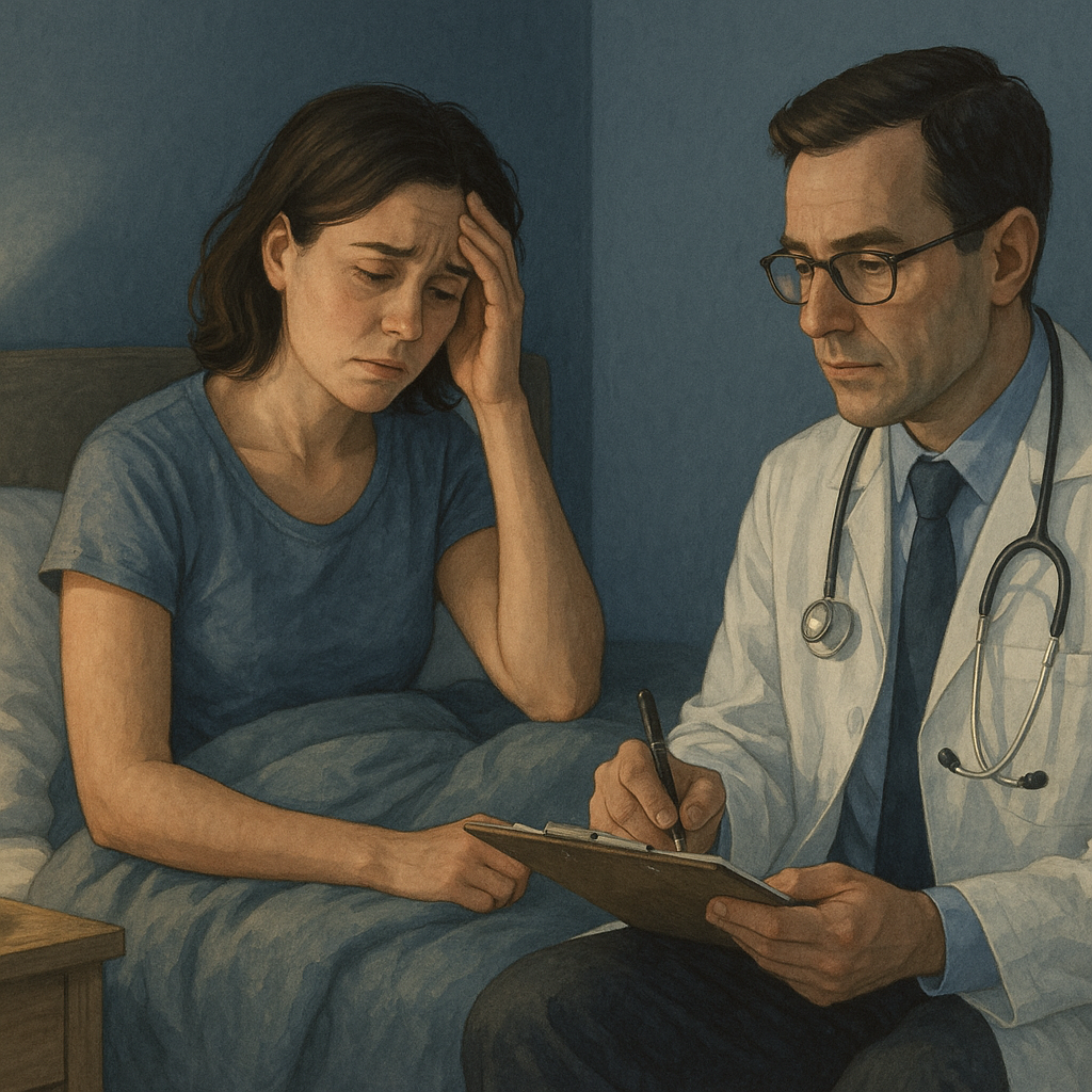 Jak rozpoznać bezsenność przewlekłą i jak przygotować się do konsultacji z lekarzem