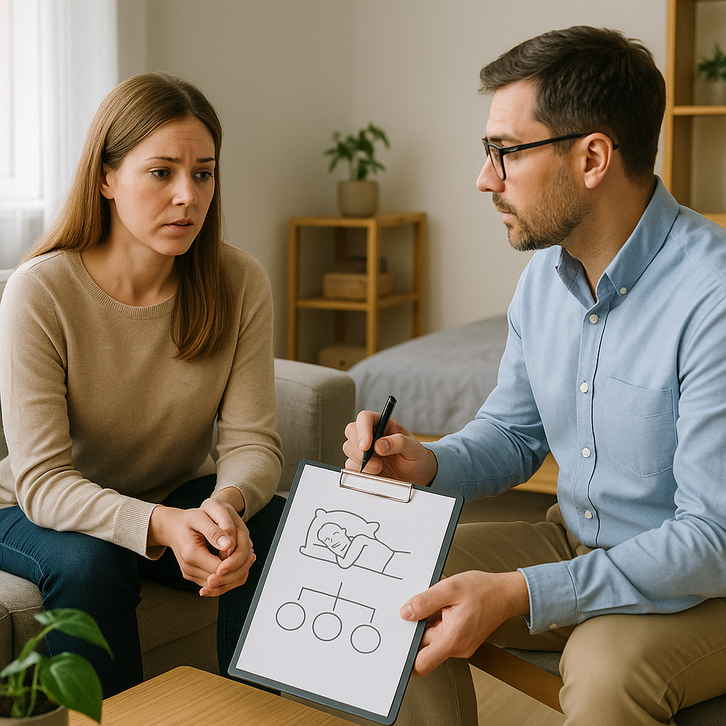 Pierwsza konsultacja z coachem snu: jak wygląda diagnoza problemów ze snem